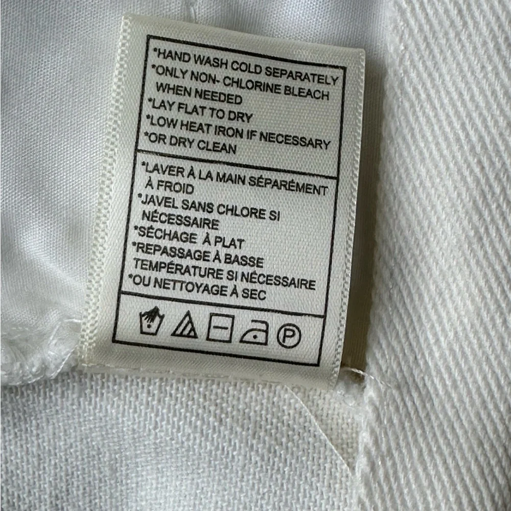 NEW BB Dakota by Steve Madden Womens White Denim Skort - Size XL